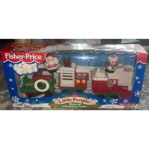 Fisher-Price Little People Musical Christmas Train (NEW) 1998